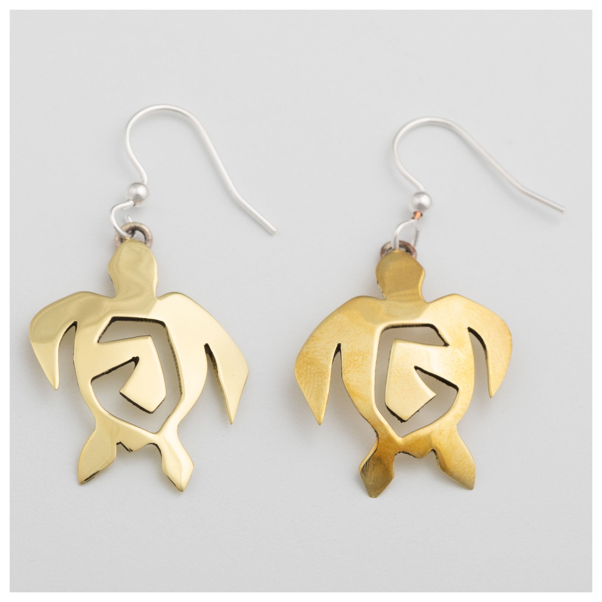 Baby Sea Turtle Origami Earrings