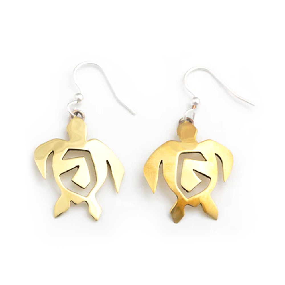Baby Sea Turtle Origami Earrings