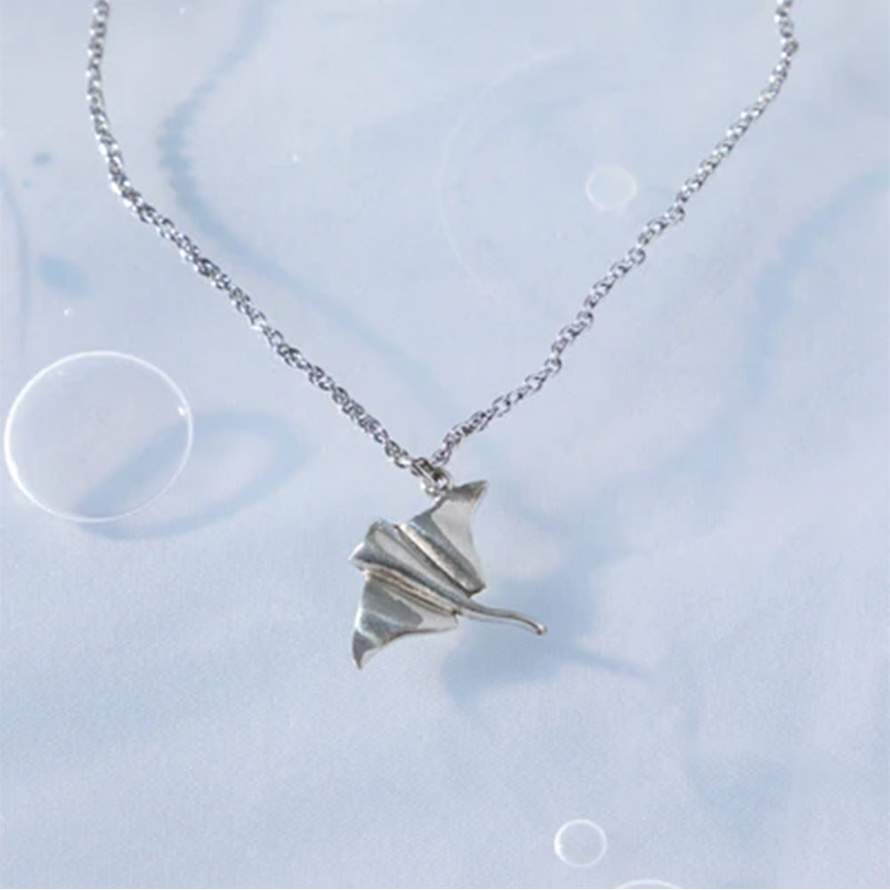Under the Sea Pewter Necklace