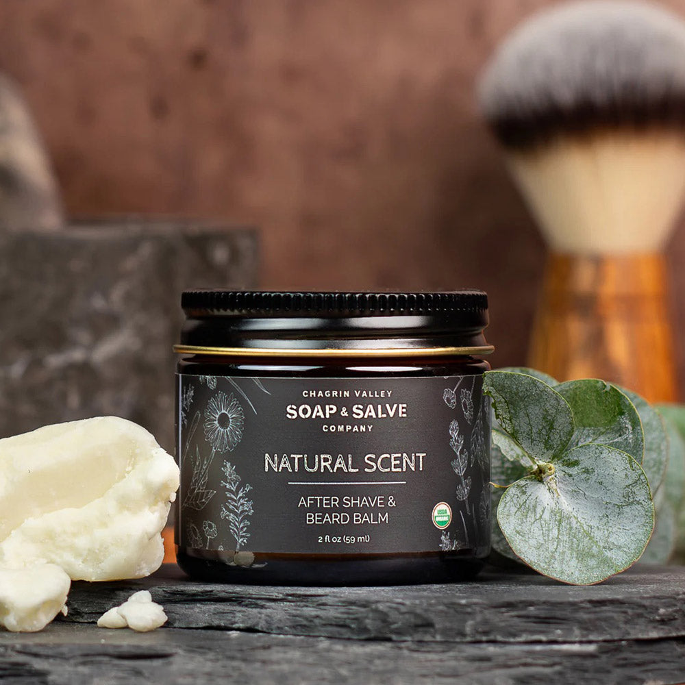 Organic All-Natural AfterShave & Beard Balm