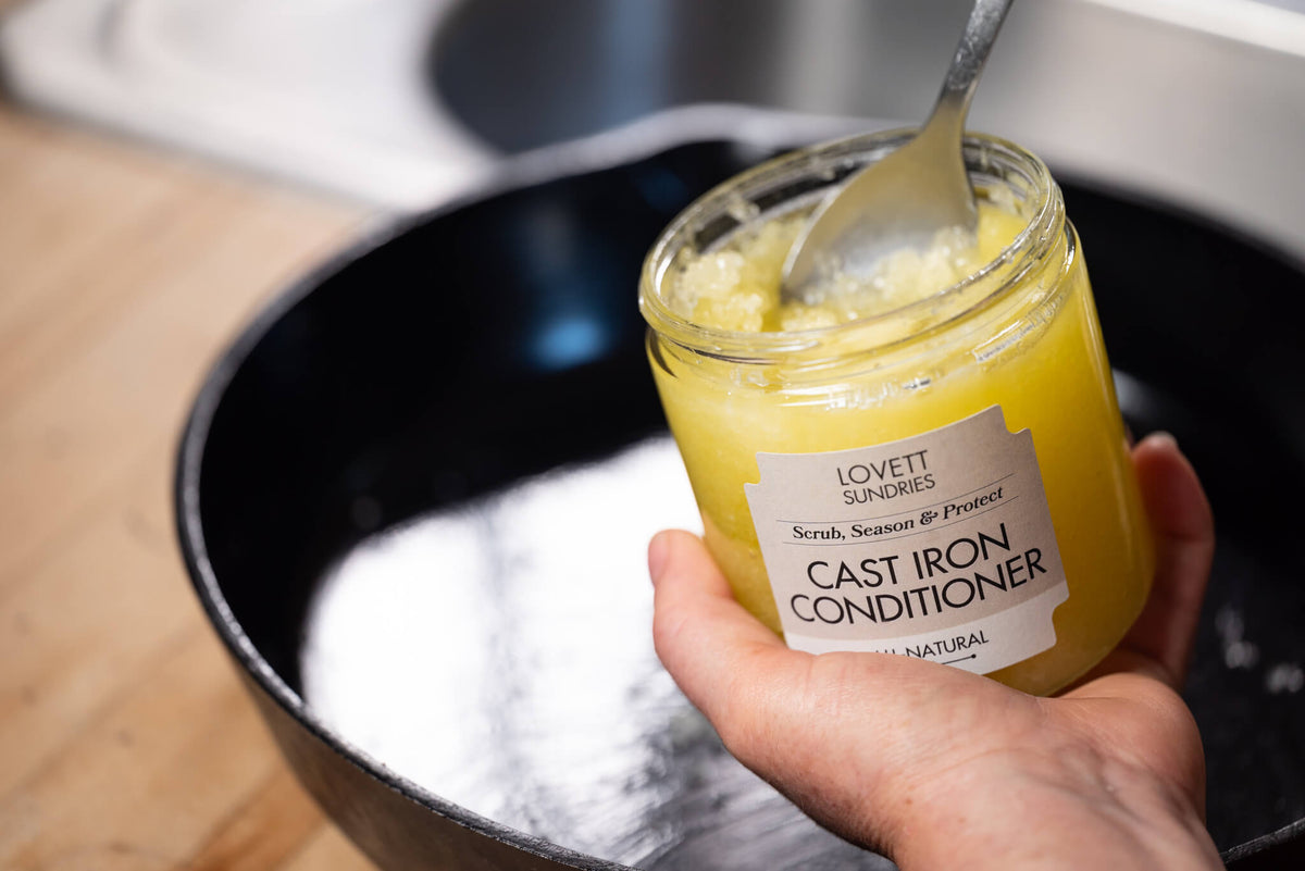 Cast Iron Pan Cleaner & Conditioner Free the Ocean