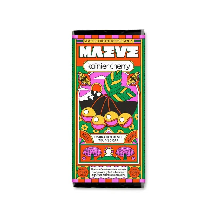 Maeve “Rainier Cherry” chocolate bar