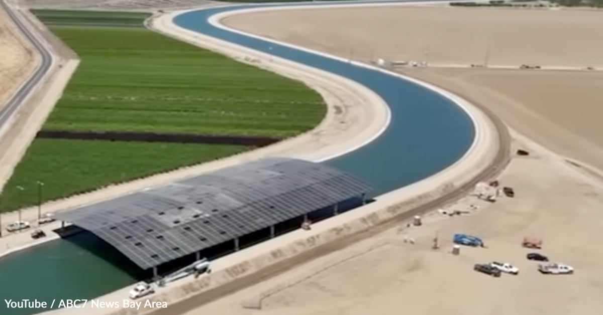 California Turns Sunlight Into Water Savings With First Solar Power Generating Canal