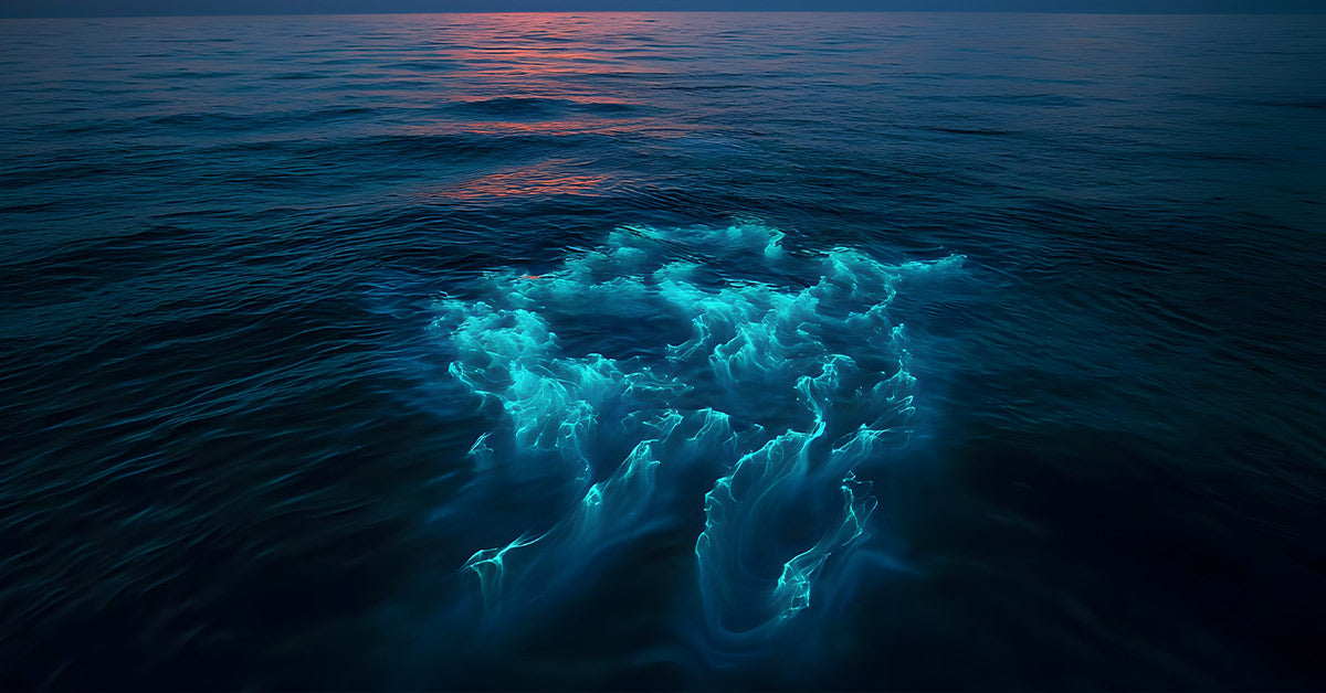 Massive Glowing Ocean Creature Lights Up Australian Coast, Observable From Space