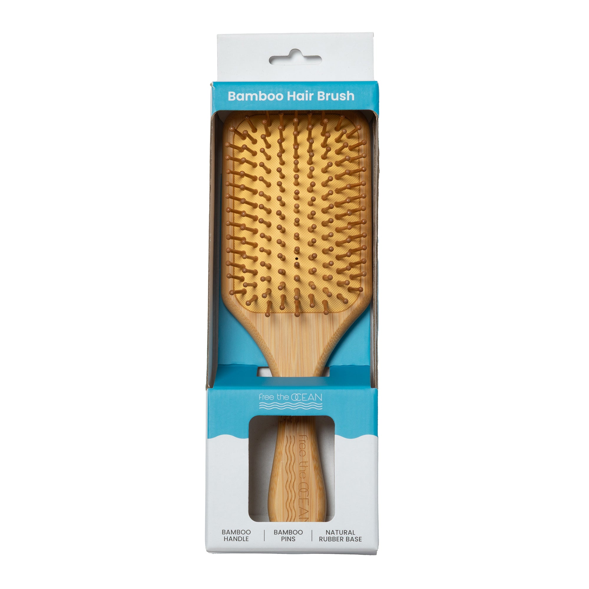 FTO Bamboo Hairbrush