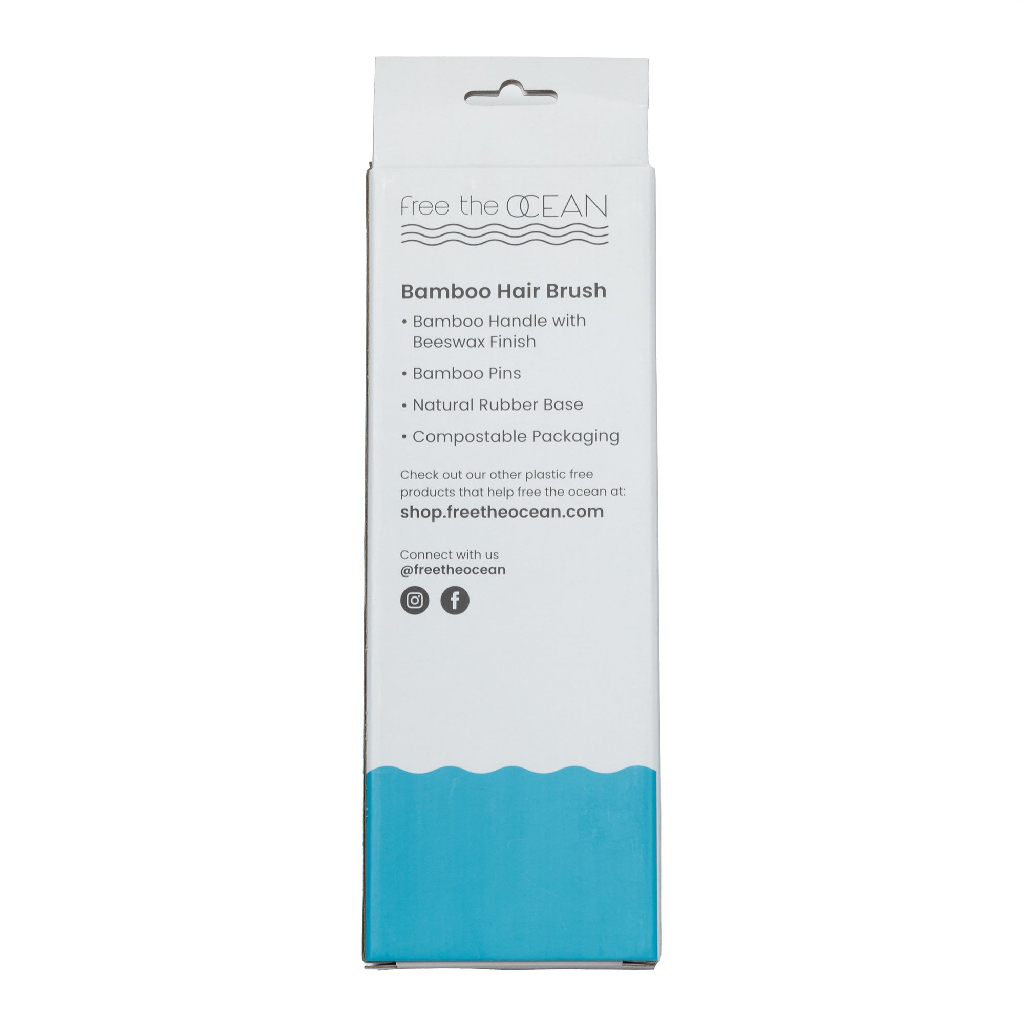 FTO Bamboo Hairbrush