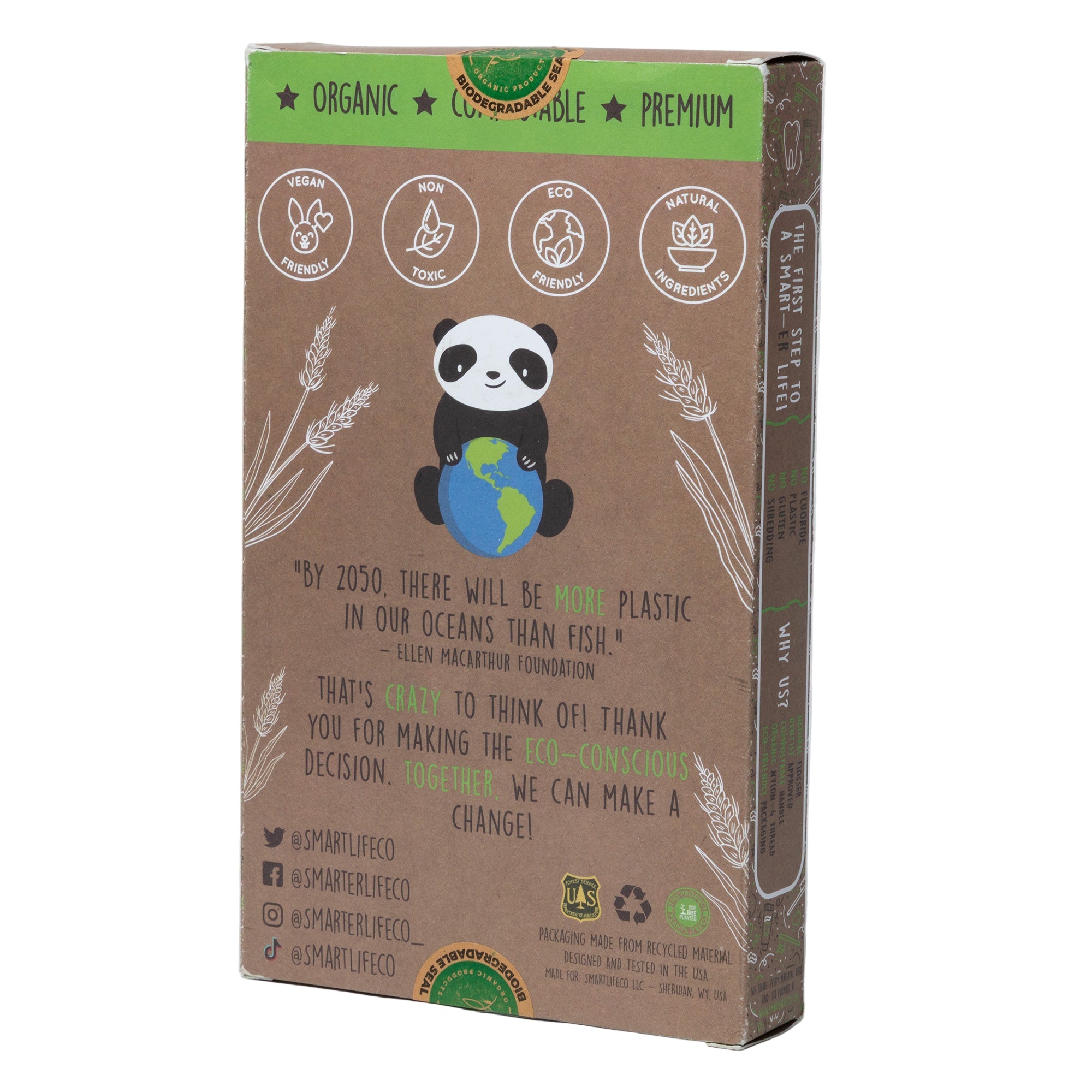 Compostable Dental Floss Picks