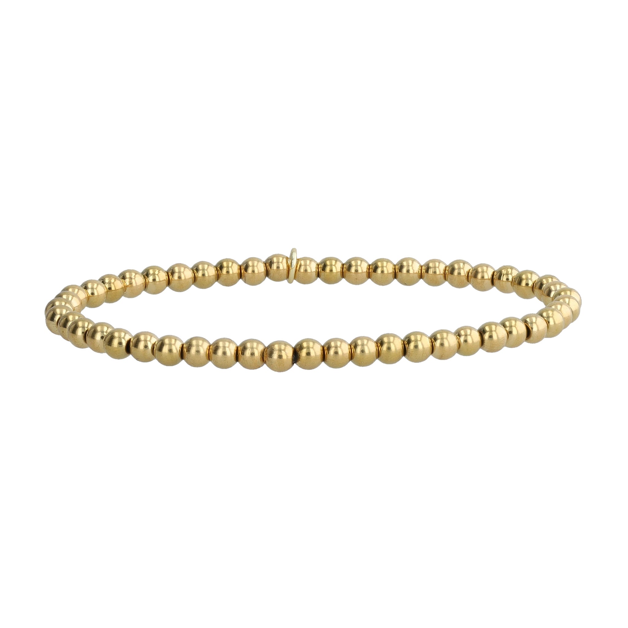 14K Gold Word Bracelet