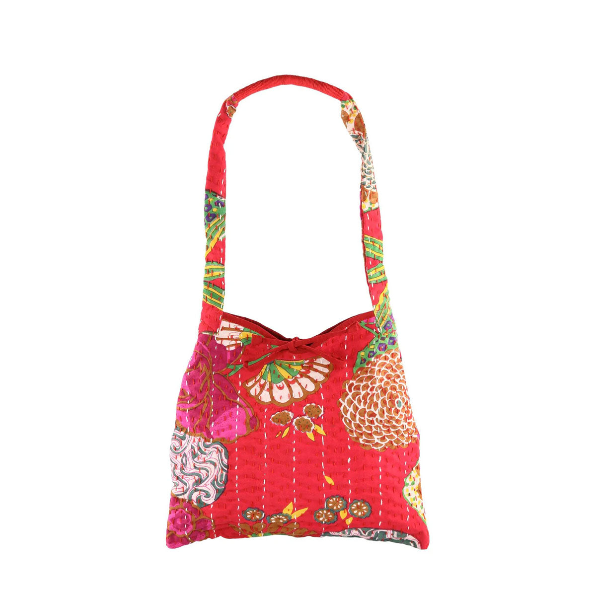 Hand Stitched Kantha Hobo Bag