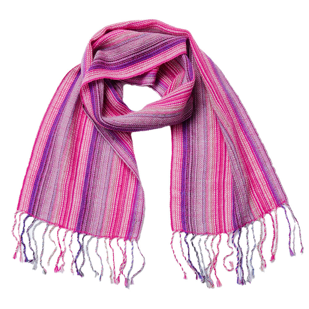 Hand-loomed Alpaca Scarf | Fair Trade, 100% Alpaca Fiber