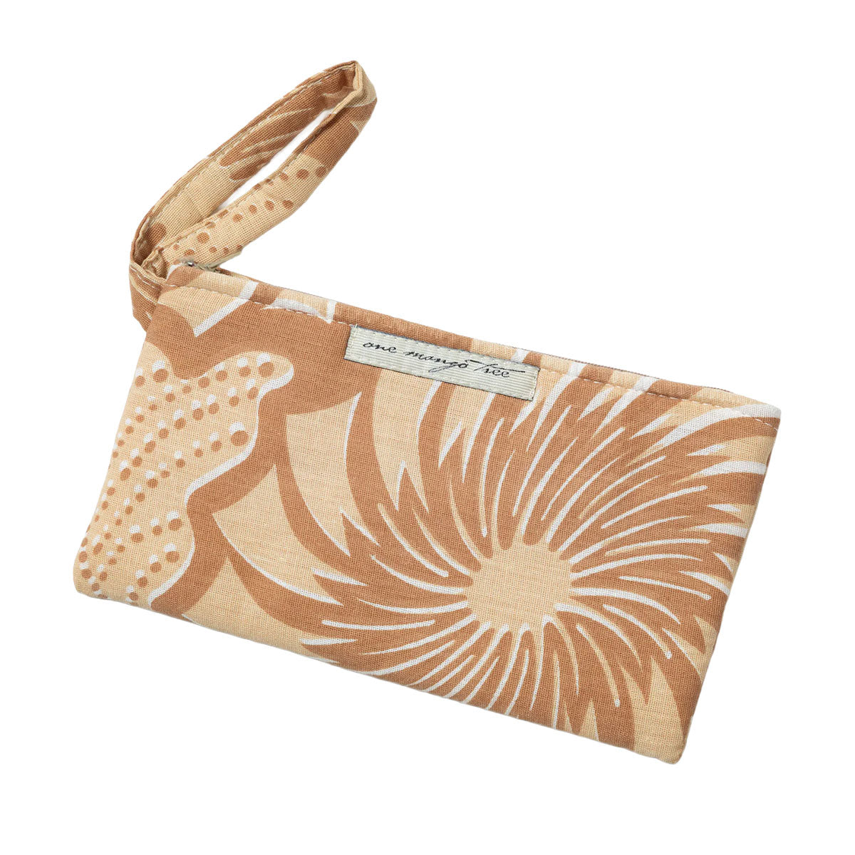 Ugandan Organic Waxcloth Wristlet