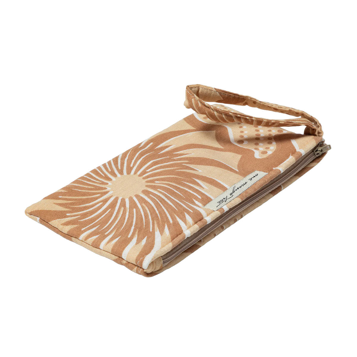 Ugandan Organic Waxcloth Wristlet