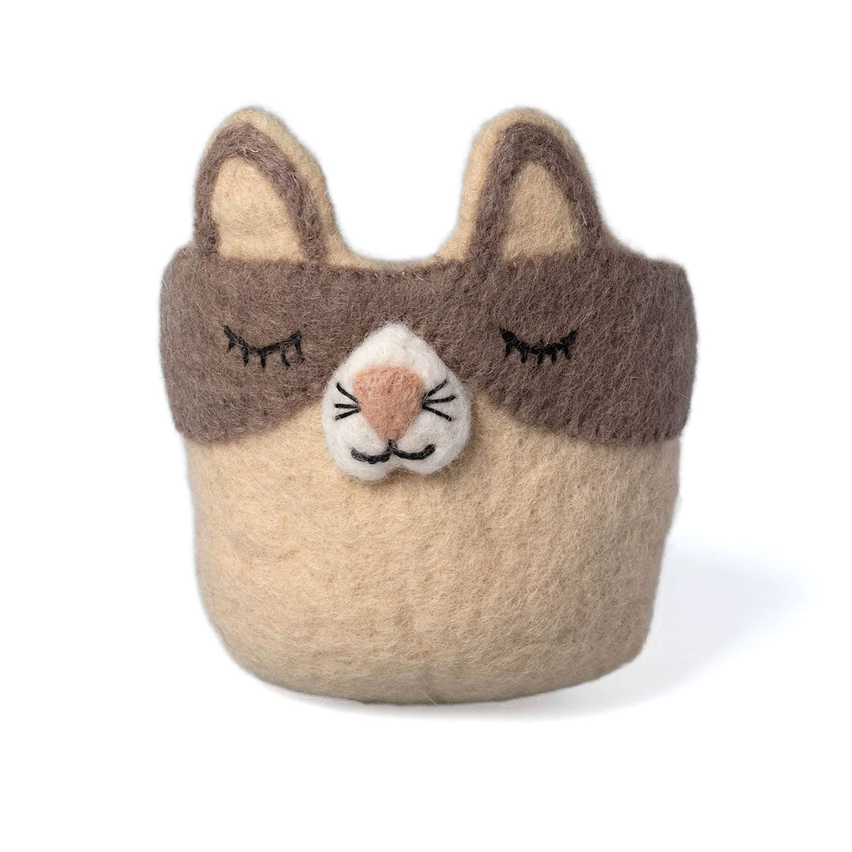 Hand-Felted Animal Planter