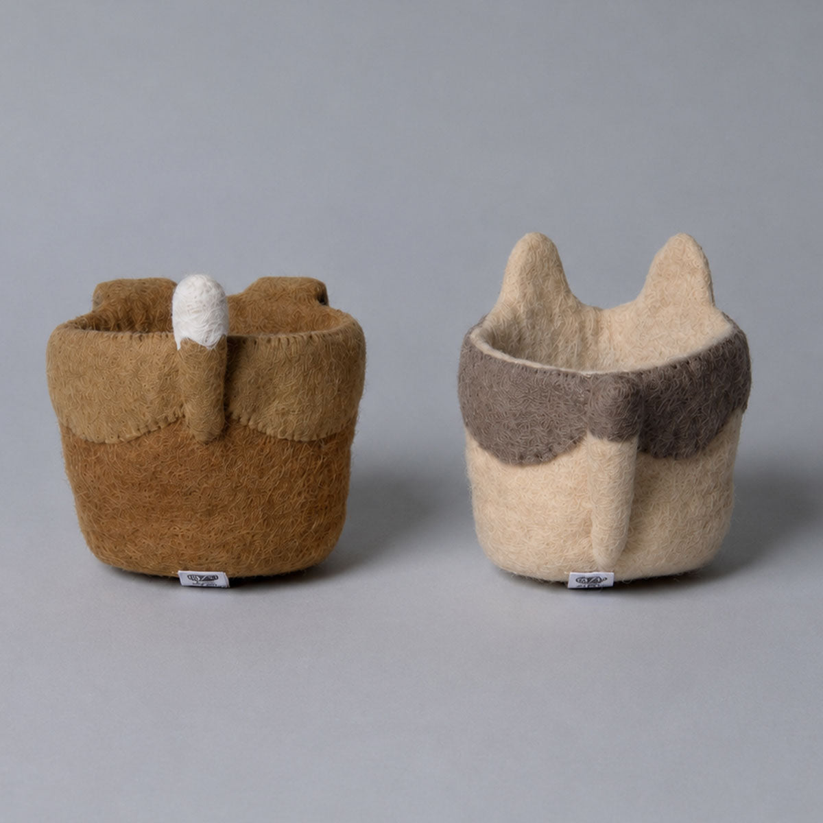 Hand-Felted Animal Planter