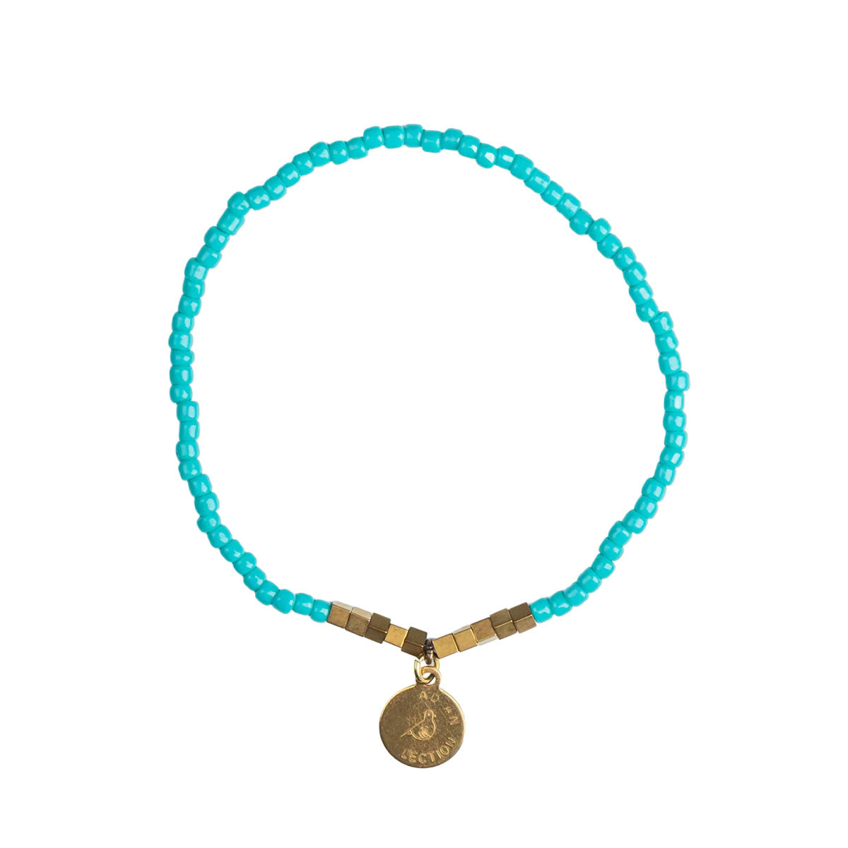 Iraqi Single Charm Beaded Bracelet