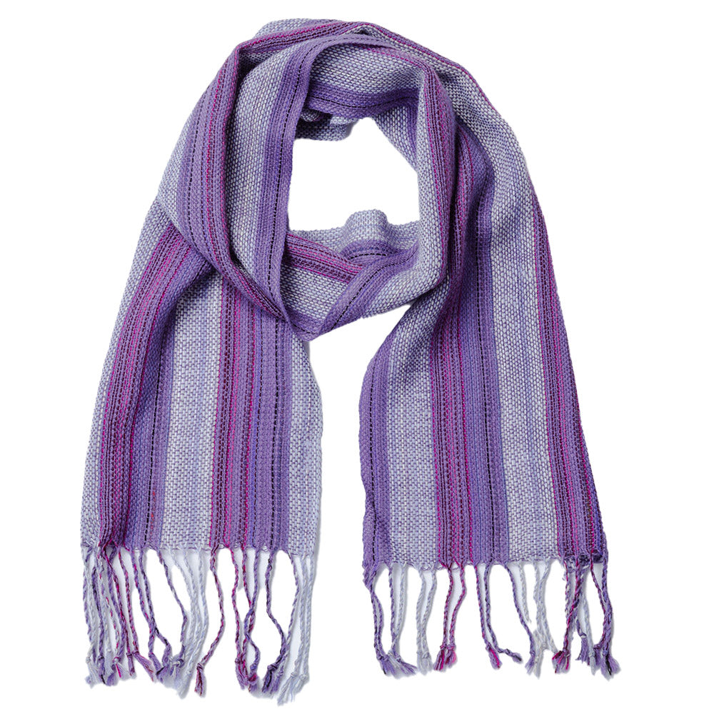 Hand-loomed Alpaca Scarf | Fair Trade, 100% Alpaca Fiber