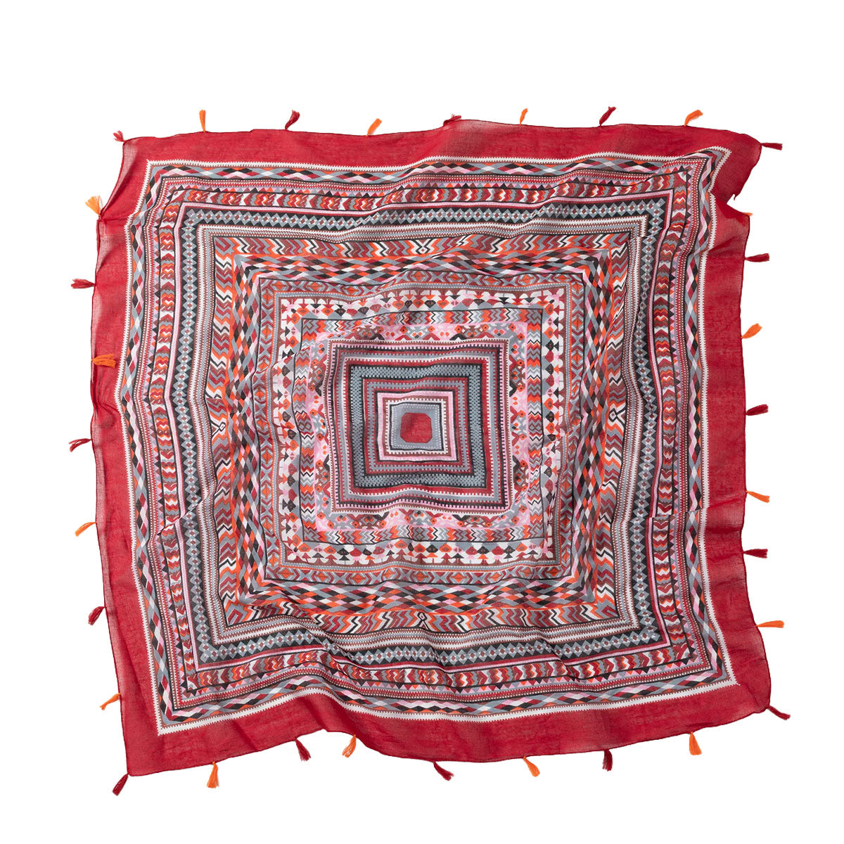 Tribal Tassel Scarf