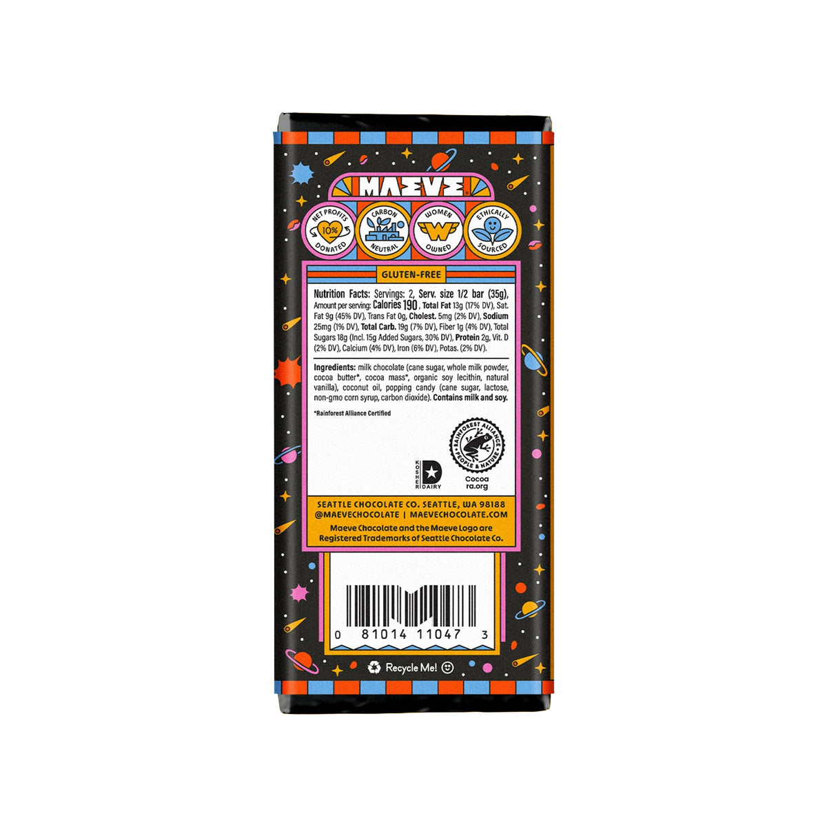 Fair-Trade Maeve Chocolate Bars | Free the Ocean