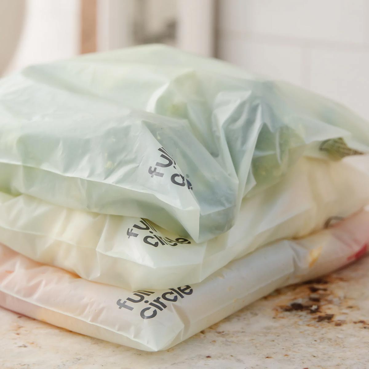 Compostable Zipper Storage Bags