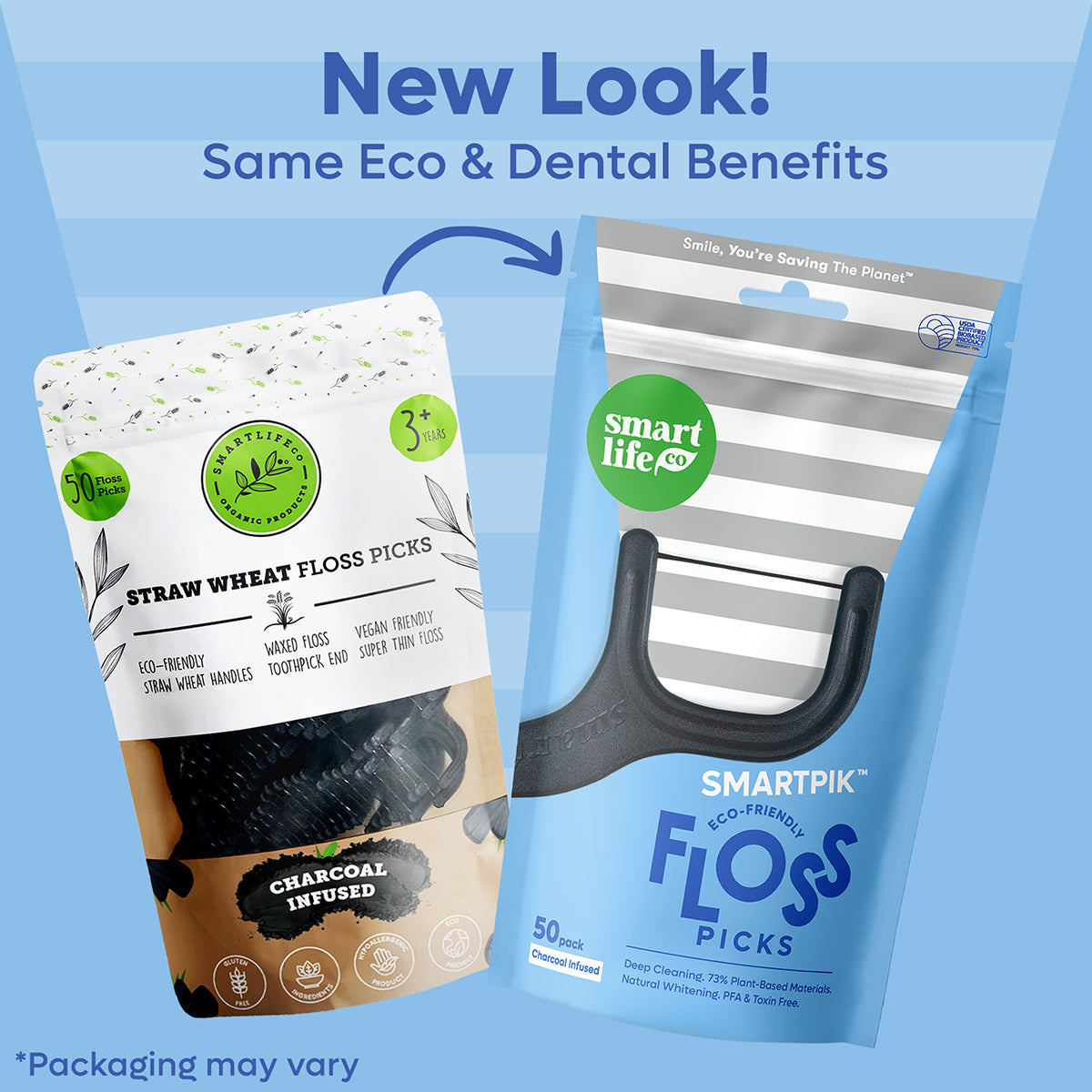 Compostable Dental Floss Picks