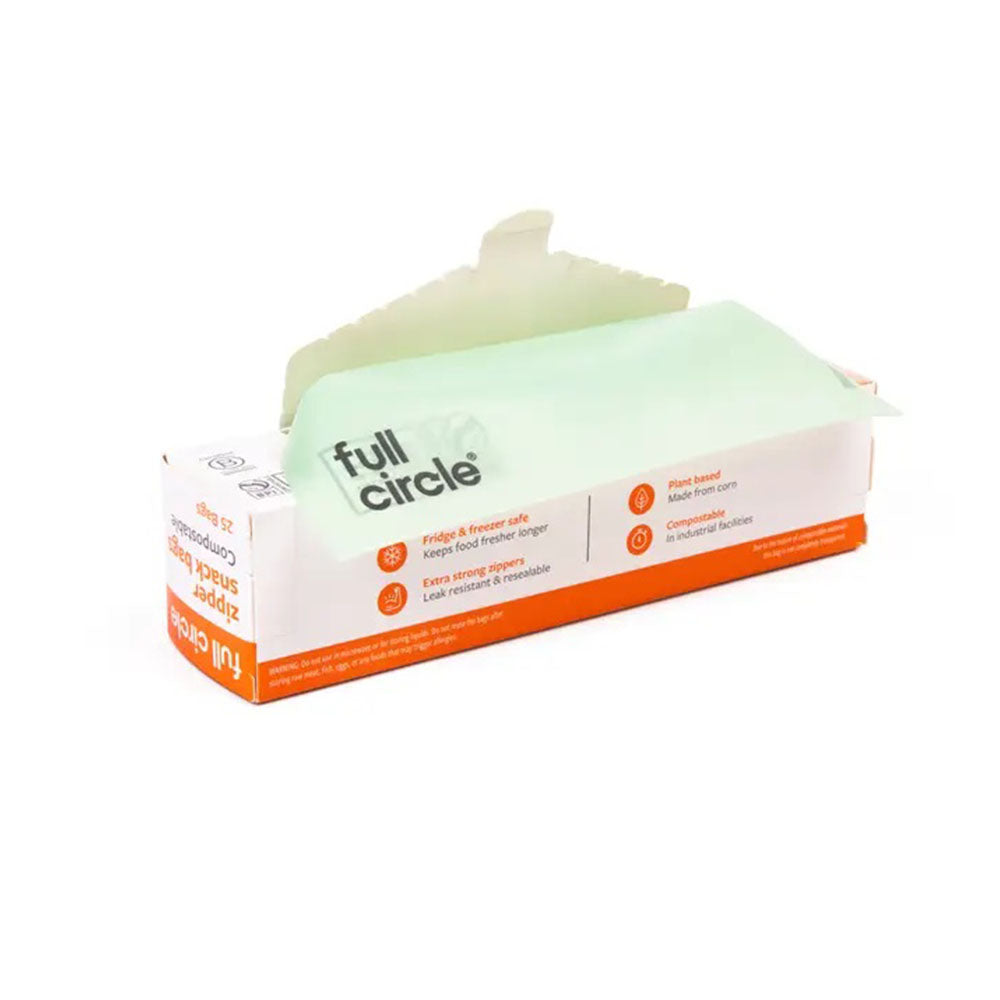 Compostable Zipper Storage Bags