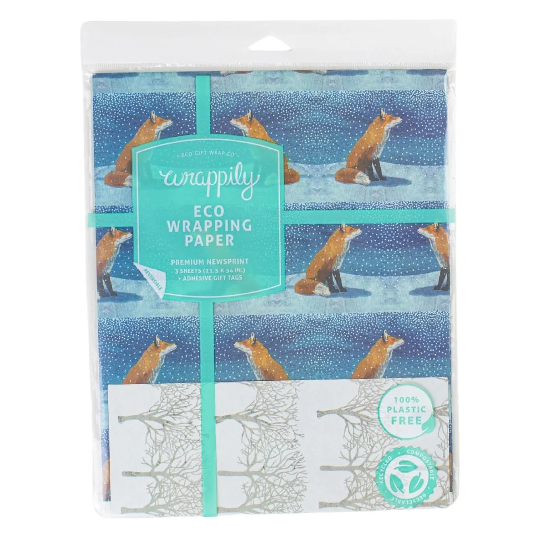 Eco-Friendly Wrapping Paper - Reversible