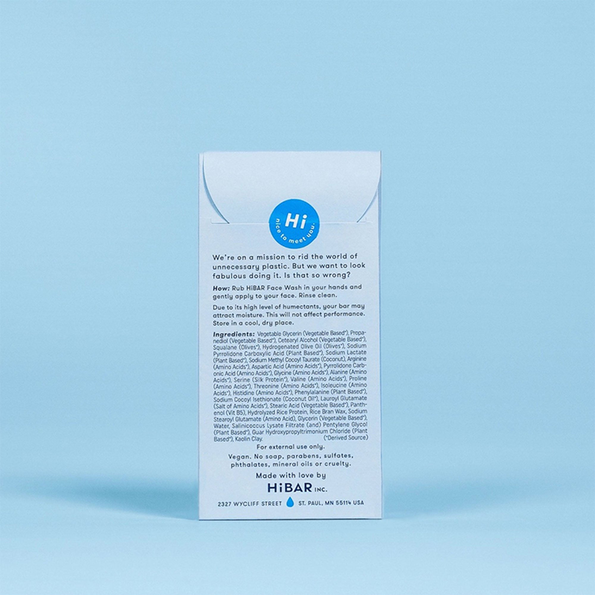 Soap-Free Face Wash Bar