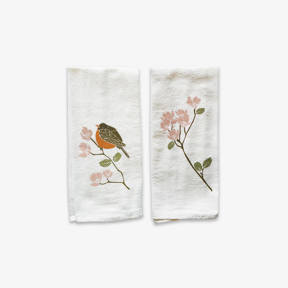 Set of 4 Cotton Flour Sack Napkins