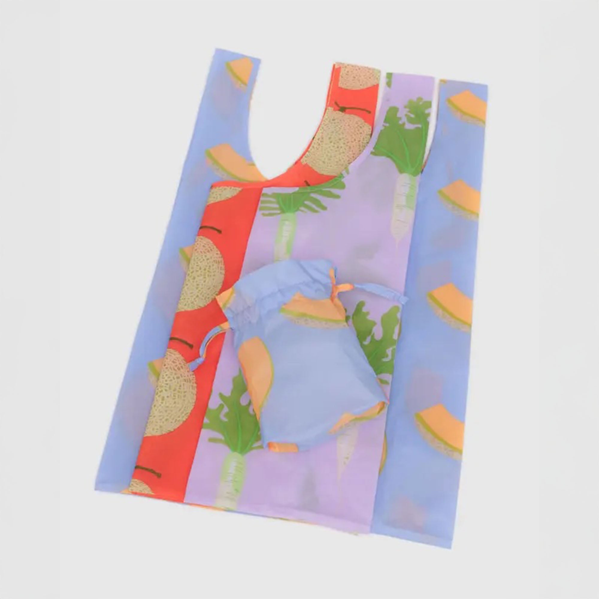 BAGGU Unique Reusable Bags - set of 3