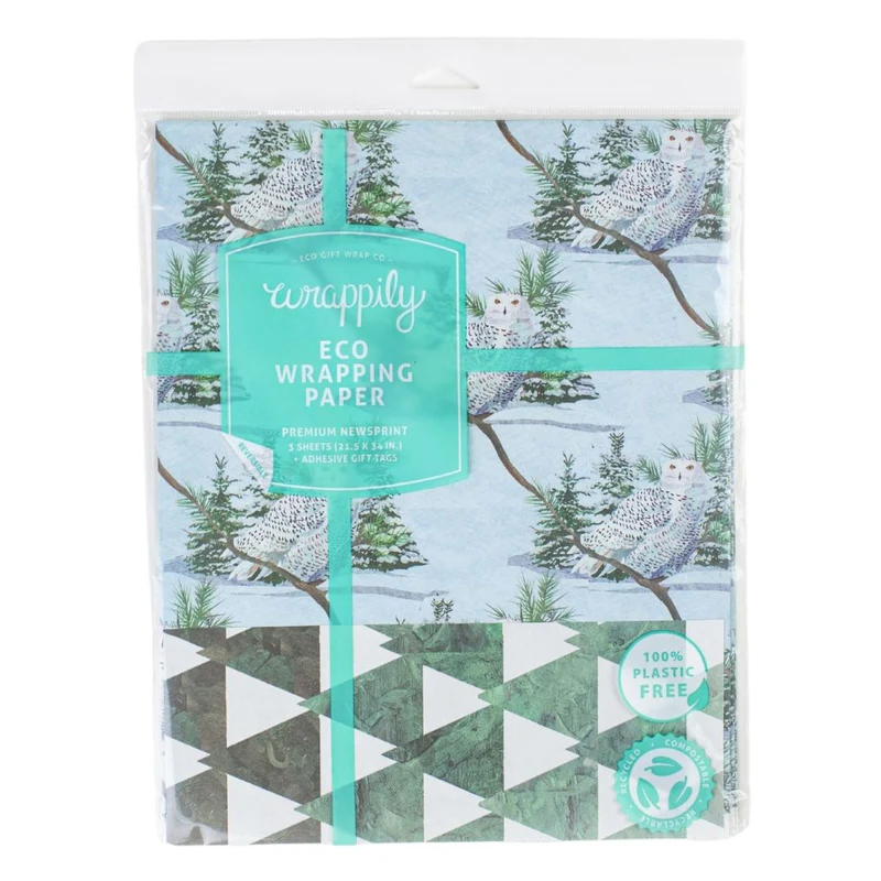 Eco-Friendly Wrapping Paper - Reversible