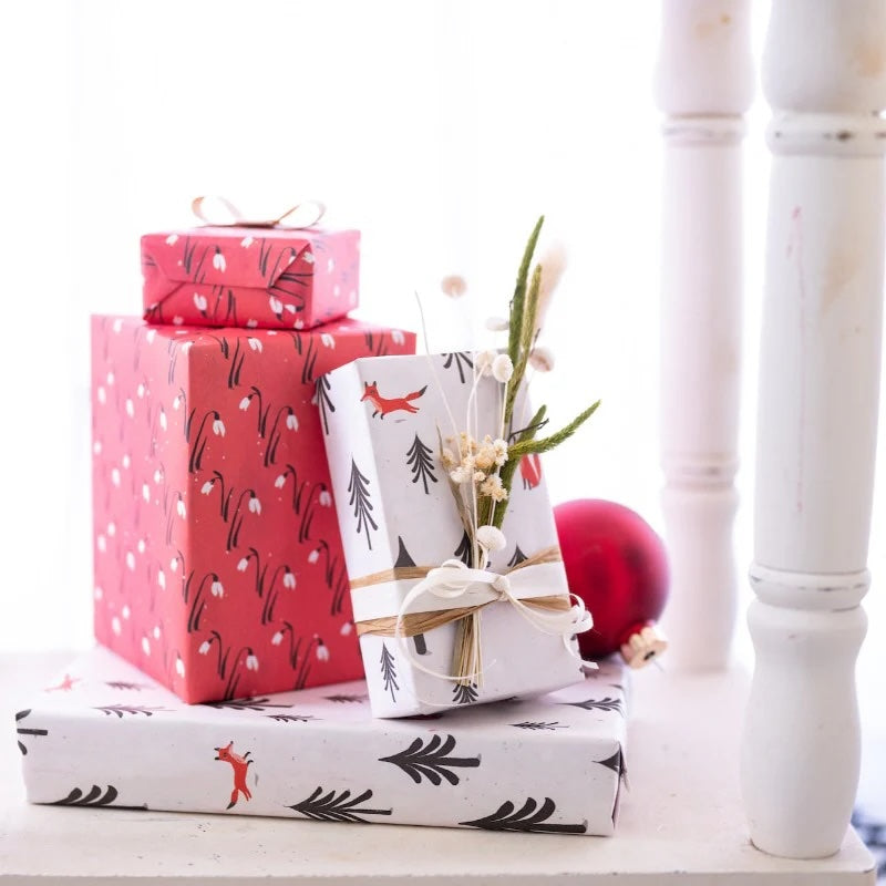 Eco-Friendly Wrapping Paper - Reversible