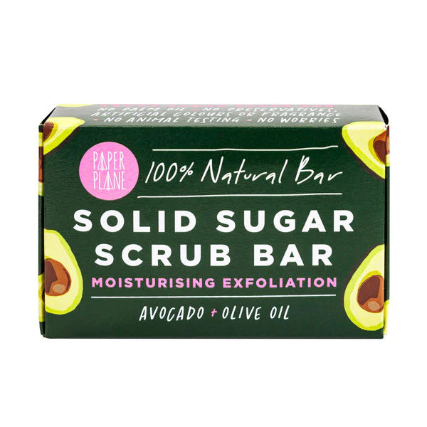 Avocado Sugar Scrub Bar