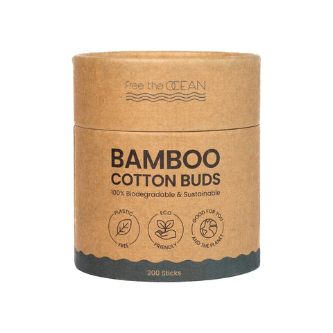 200 cotton fioc in bambù, 100% ecologici e biodegradabili, cotton