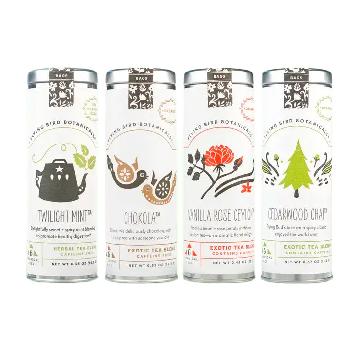 Organic Tea Gift Box Sets - Two Styles