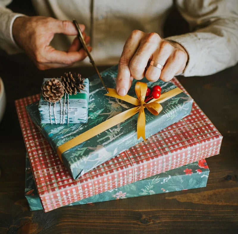 Eco-Friendly Wrapping Paper - Reversible