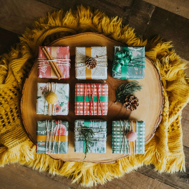 Eco-Friendly Wrapping Paper - Reversible