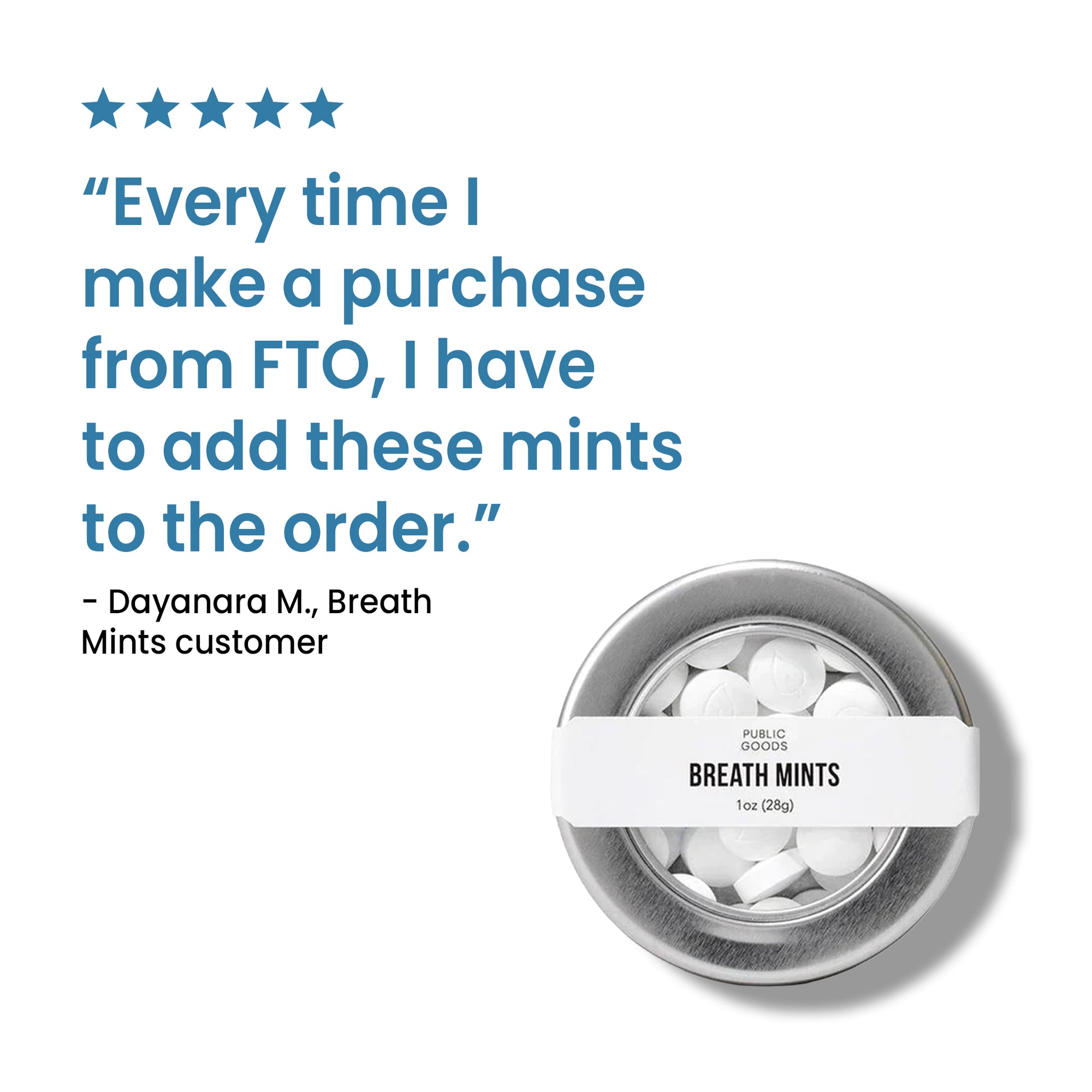 Vegan Breath Mints Free The Ocean Free the Ocean