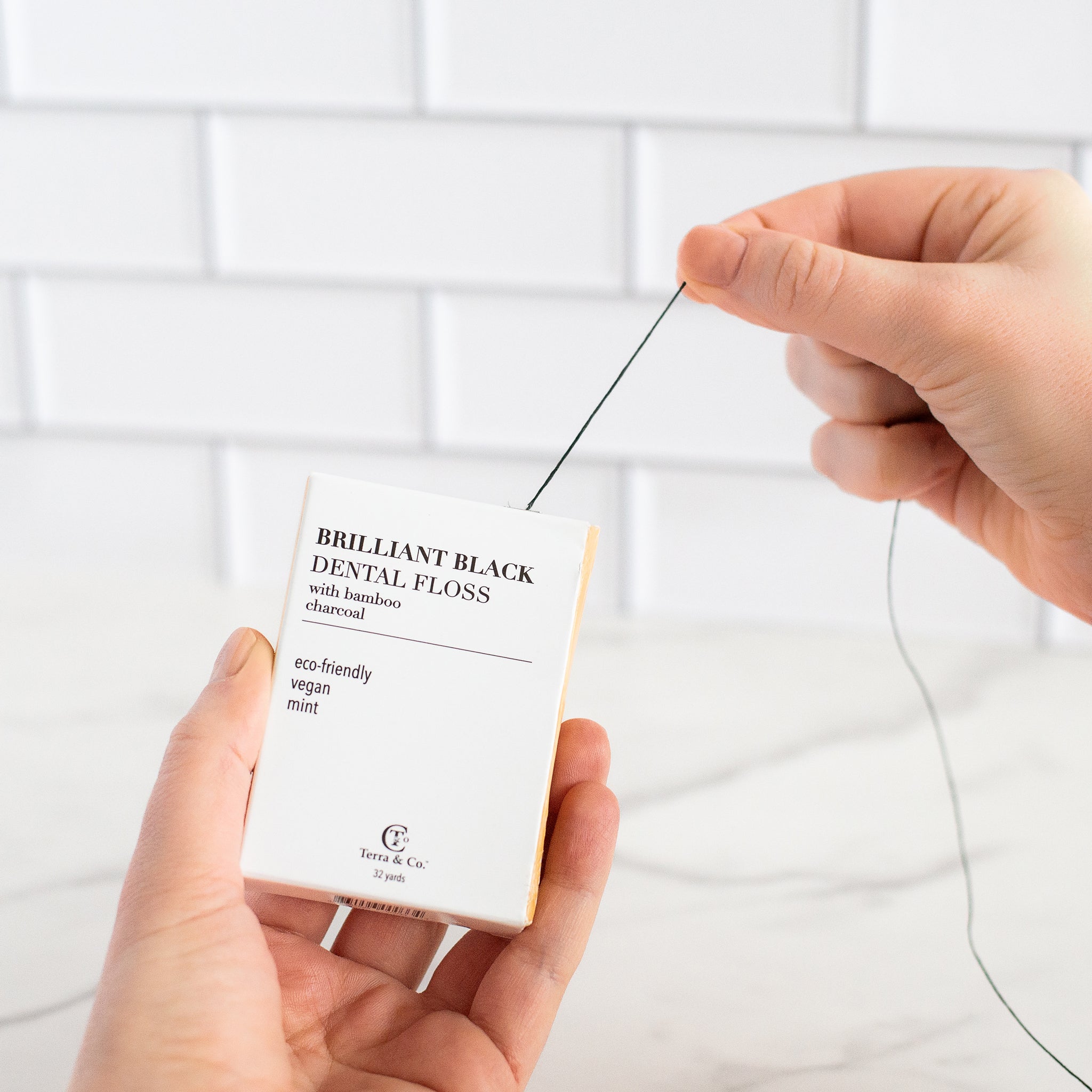 Plastic-Free Charcoal Dental Floss | Free The Free the Ocean