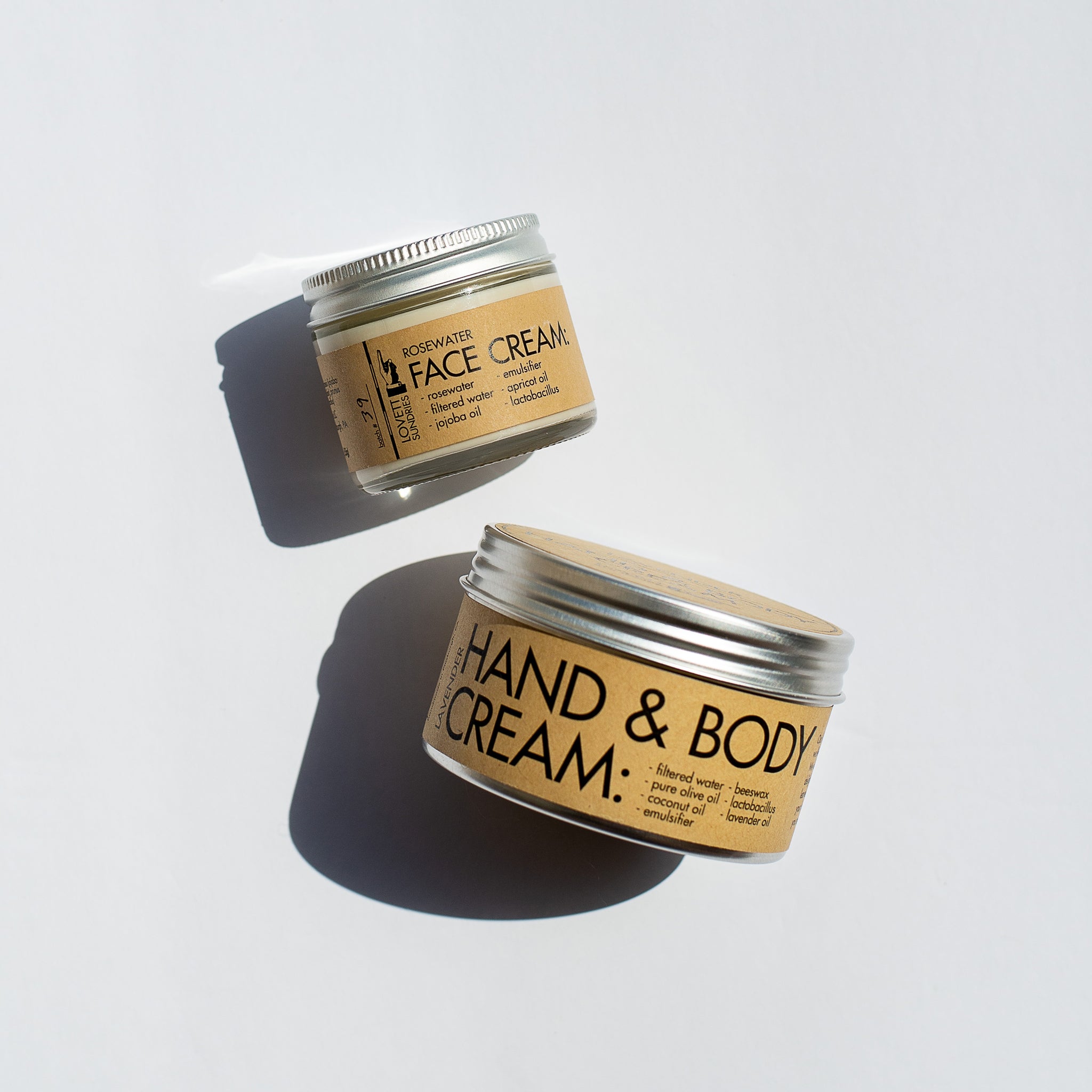 Hand & Body Cream - 2 Scents