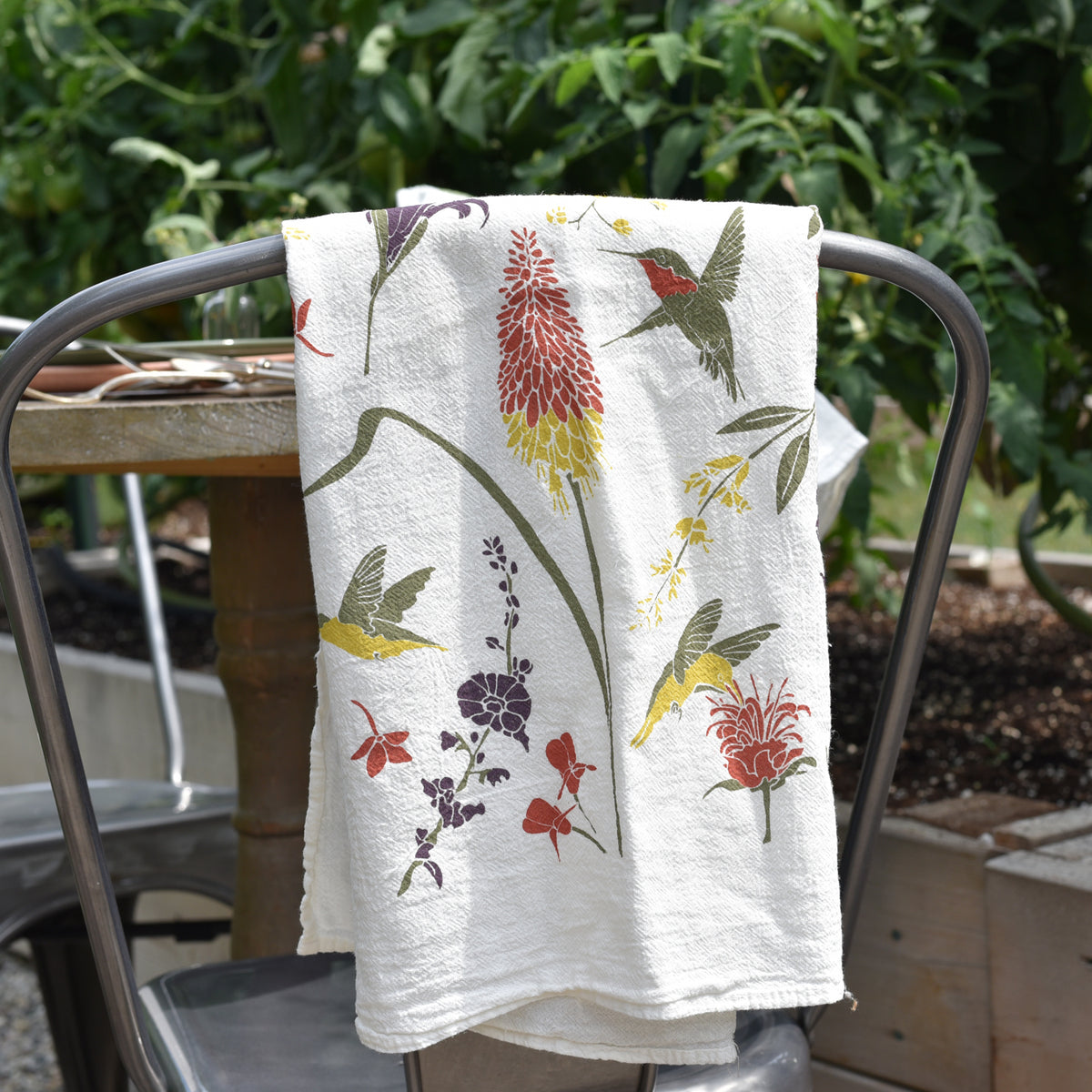 Large Natural Kitchen Towels, Free The Ocean